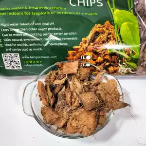 coco husk chips